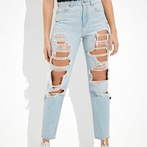 American eagle mom jeans